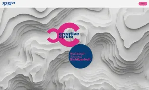 Website für Creative Circle